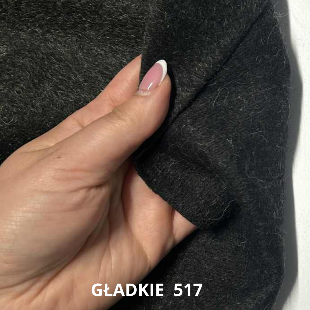 Płaszczowa włoska tkanina wełniana, nr 517