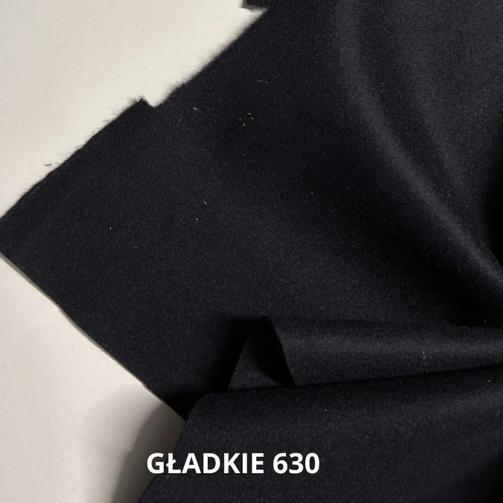 Granatowe sukno wełniane, nr 630