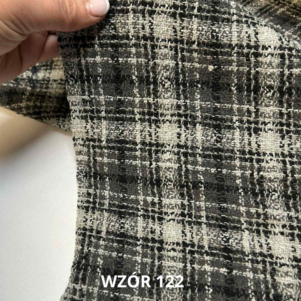 Tkanina w kratę, nr 122
