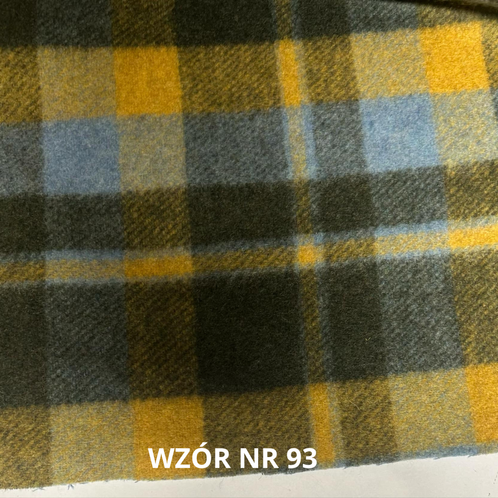 Tkanina w kratę, stroje historyczne, nr 93