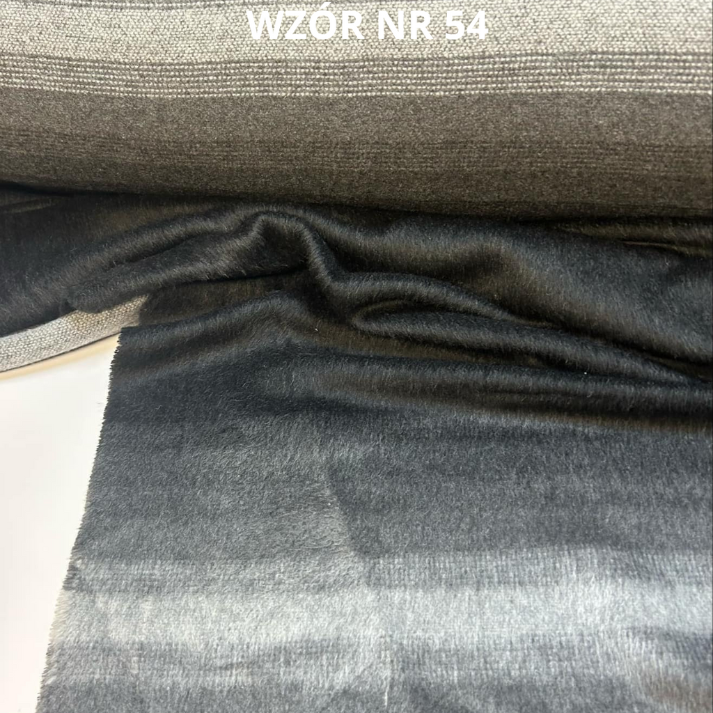 Tkanina w pasy, tkanina płaszczowa, nr 54