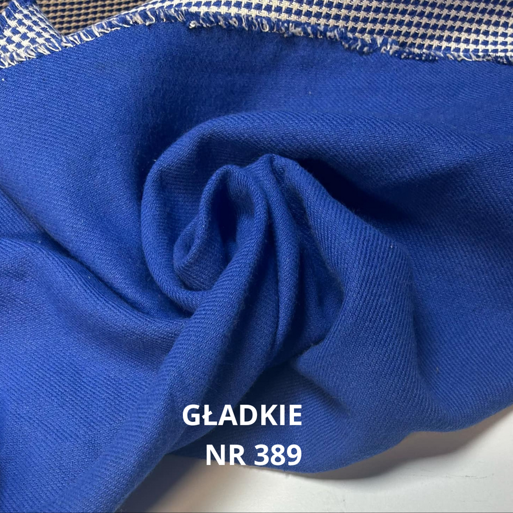 Chabrowa tkanina wełniana, pepitka, stroje historyczne., nr 389