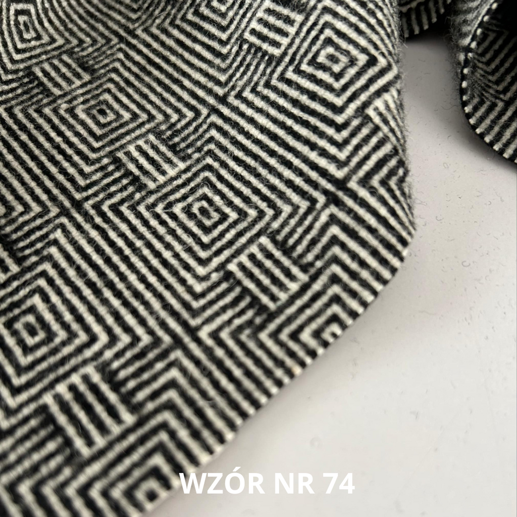Tkanina wełniana wzór 65% wełna, nr 74
