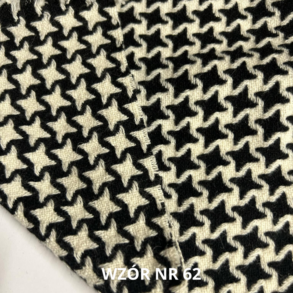 Tkanina czarno biała, nr 62