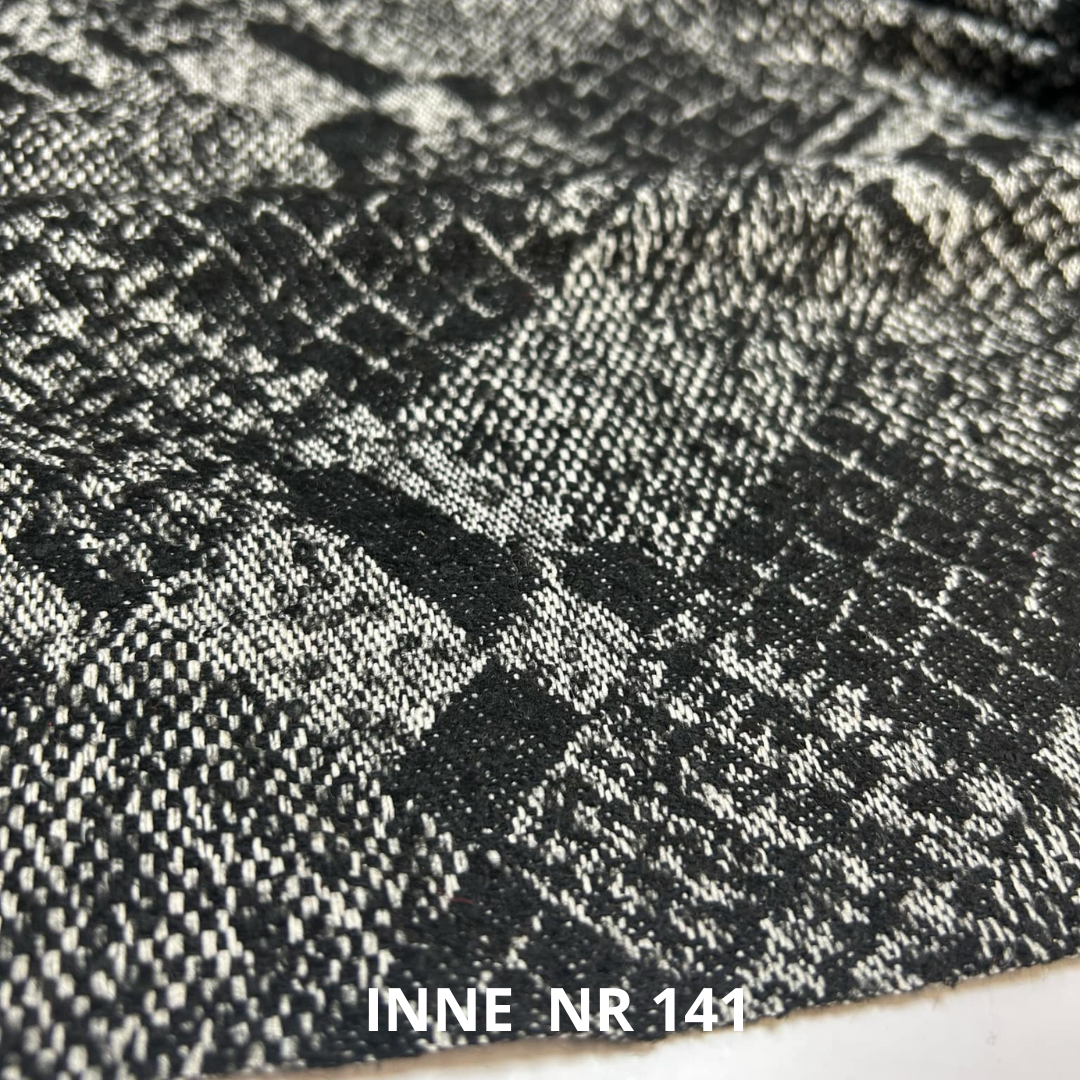 Szaro czarna tkanina, nr 141