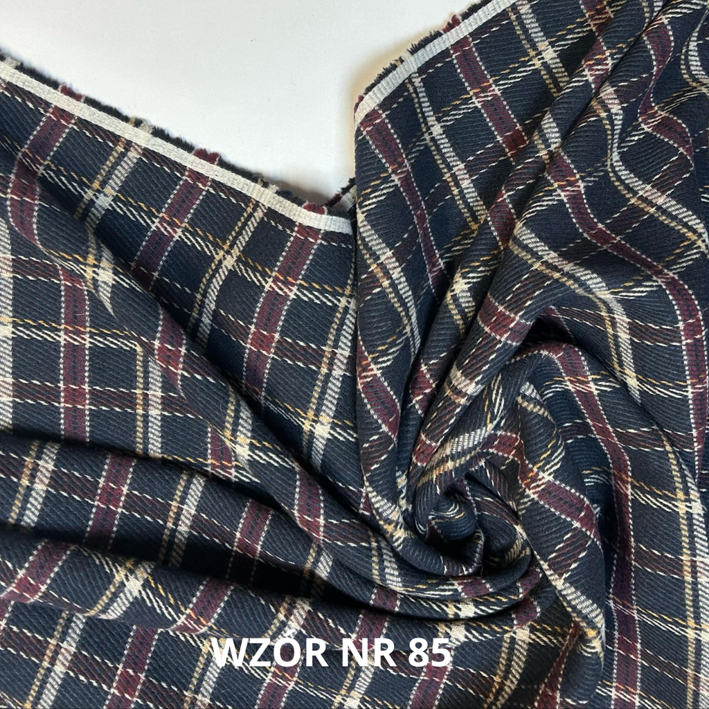 Tkanina w kratę, stroje historyczne, nr 85