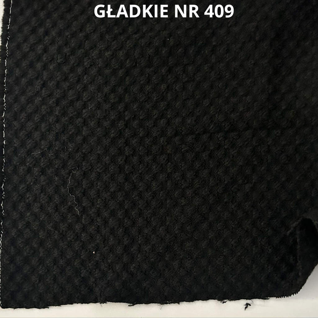 Czarna włoska tkanina, nr 409
