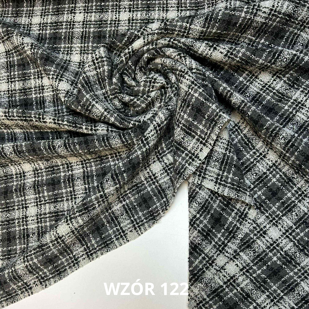 Tkanina w kratę, nr 122