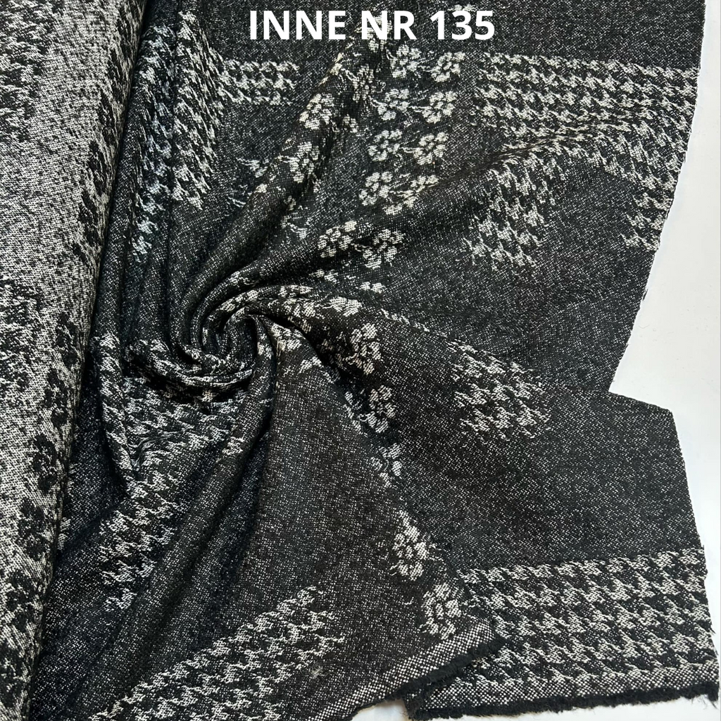 Szaro czarna tkanina, nr 135