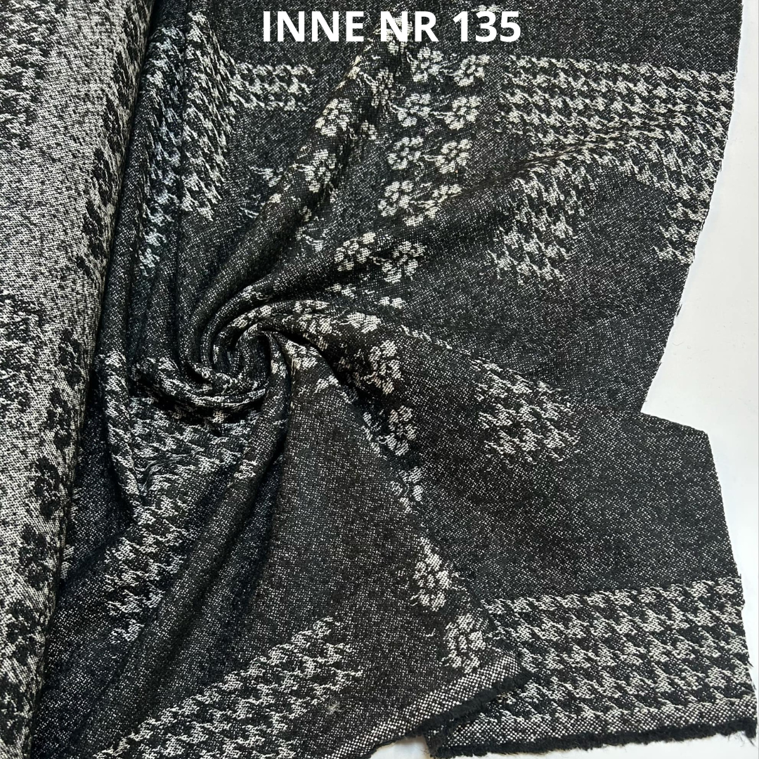 Szaro czarna tkanina, nr 135