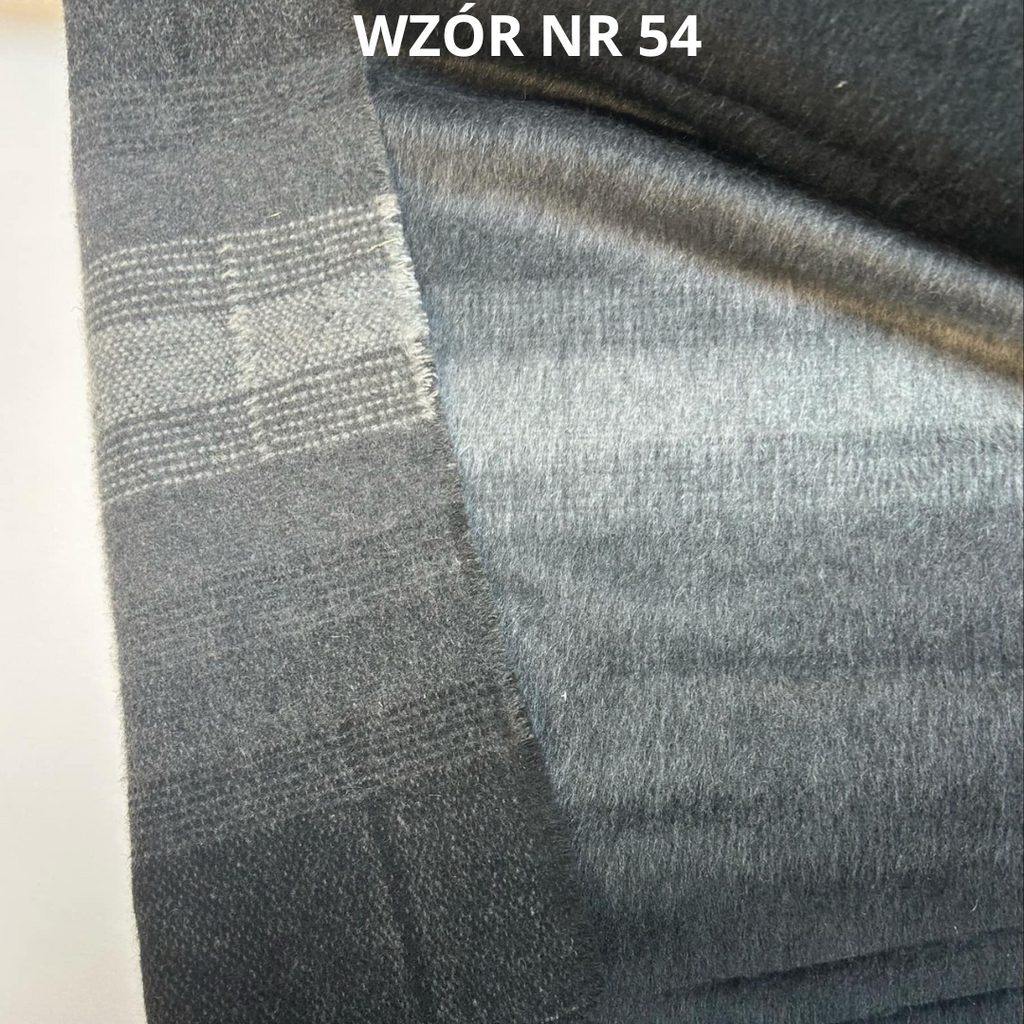 Tkanina w pasy, tkanina płaszczowa, nr 54