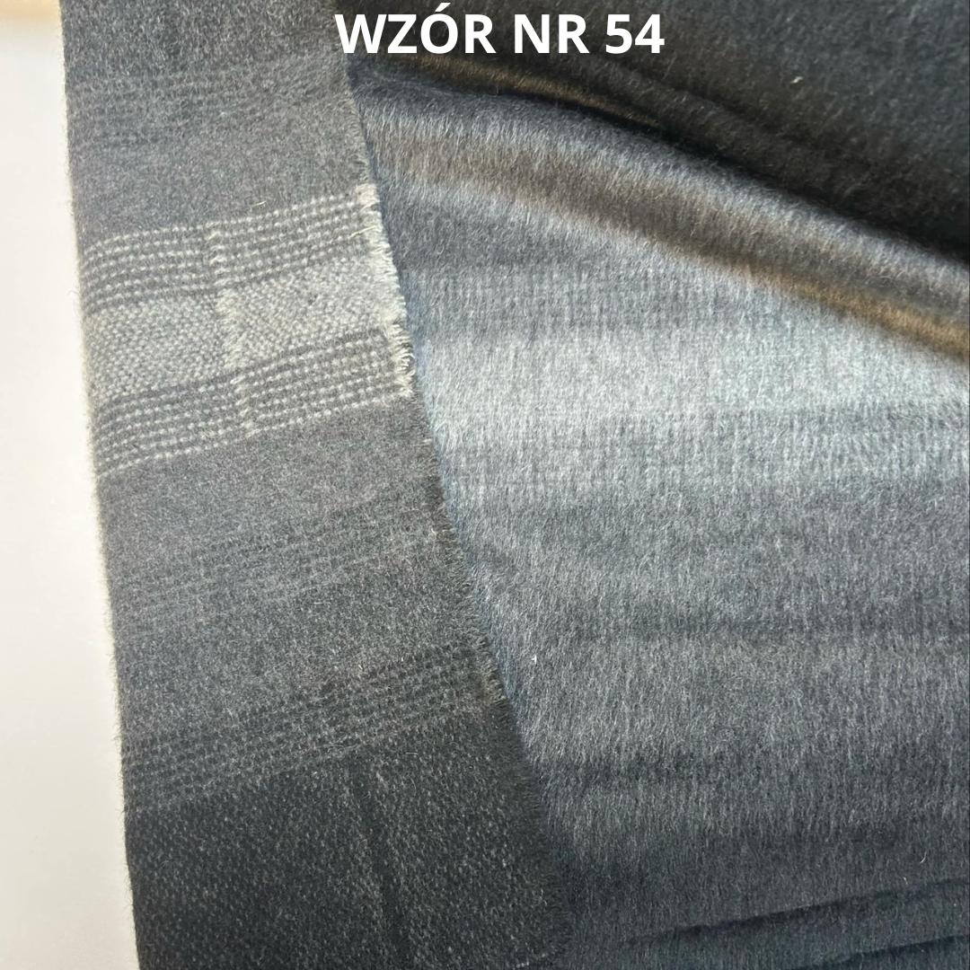 Tkanina w pasy, tkanina płaszczowa, nr 54