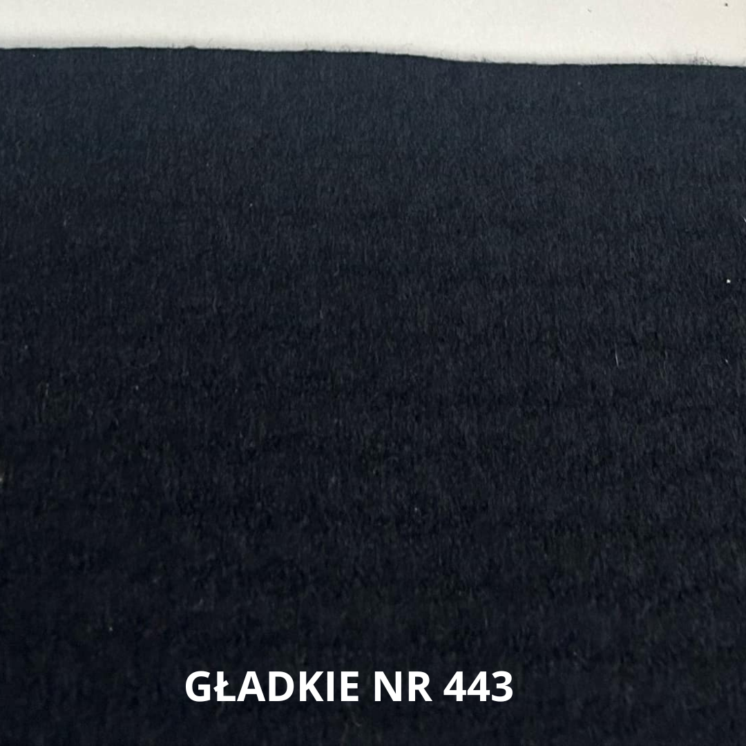Granatowa tkanina wełniana, stroje historyczne, nr 443