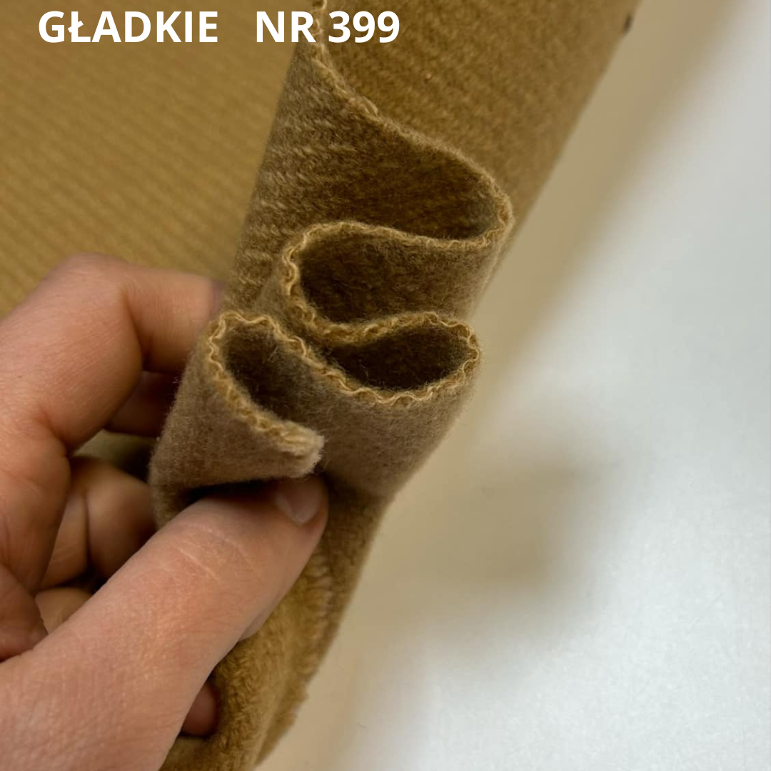 Beżowa wełna, stroje historyczne, 80% wełny, nr 399