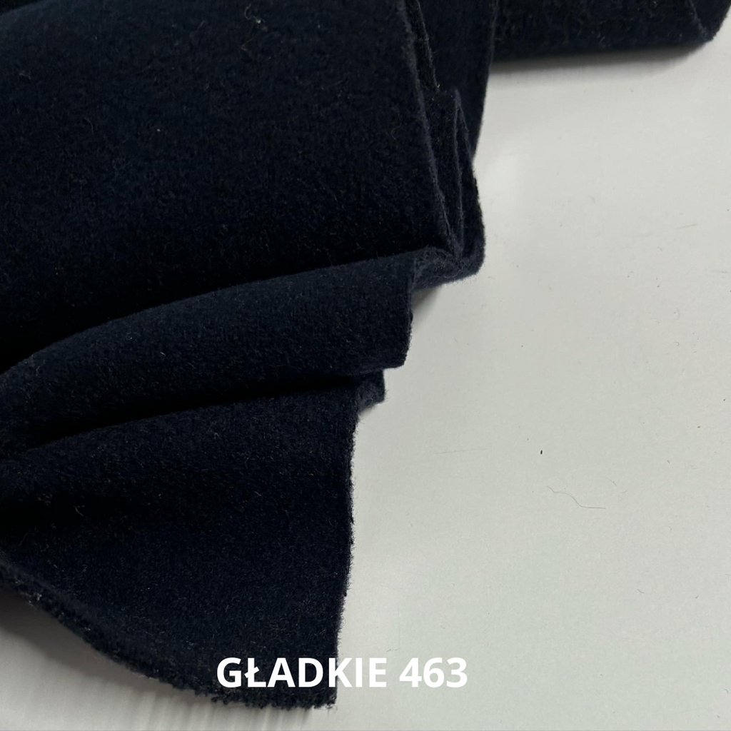 Granatowa tkanina płaszczowa, 60% wełny, stroje historyczne, nr 463