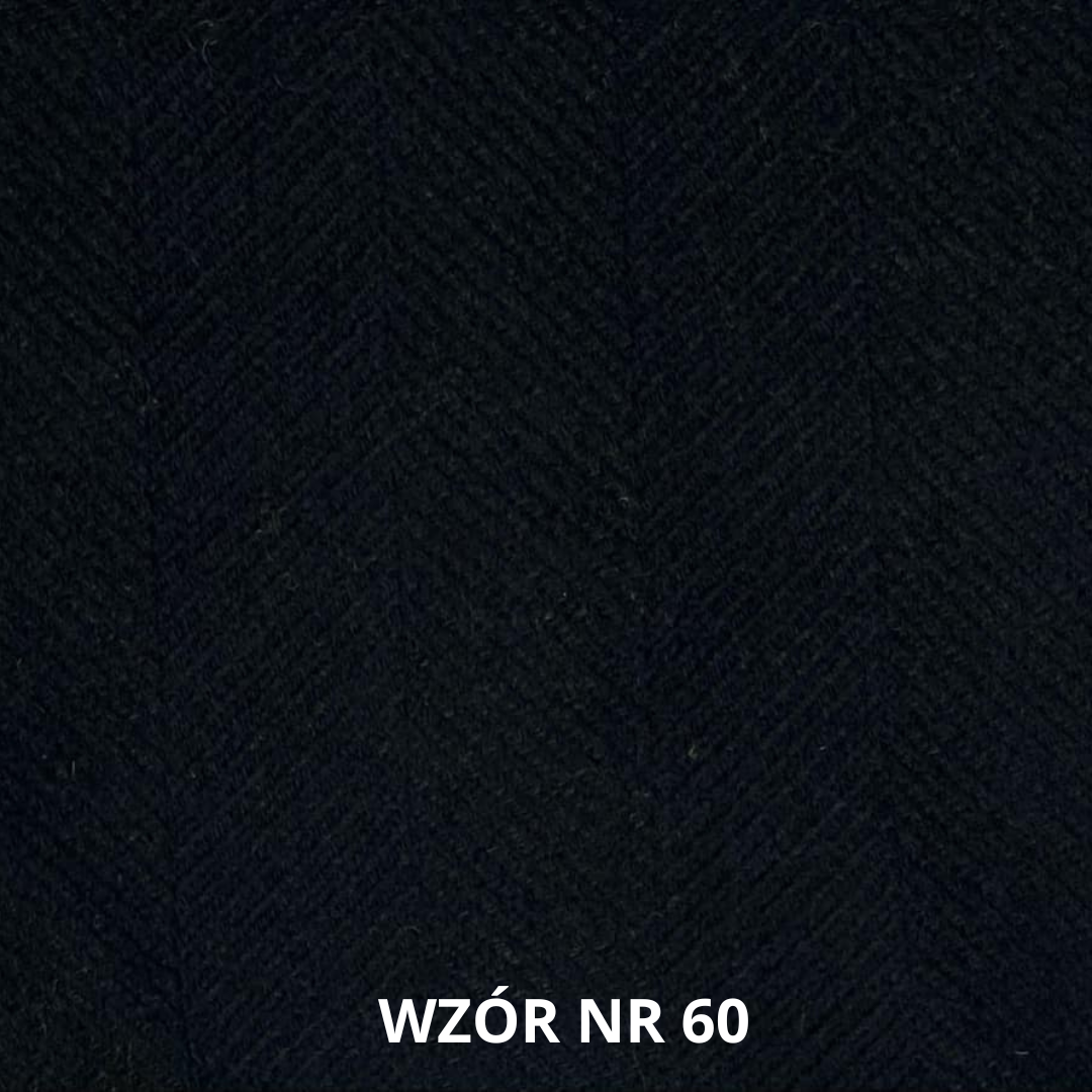 Wełna jodełka czarno granatowa, stroje historyczne, 80% wełny, nr 60