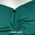 Zielona tkanina wzór, nr 87