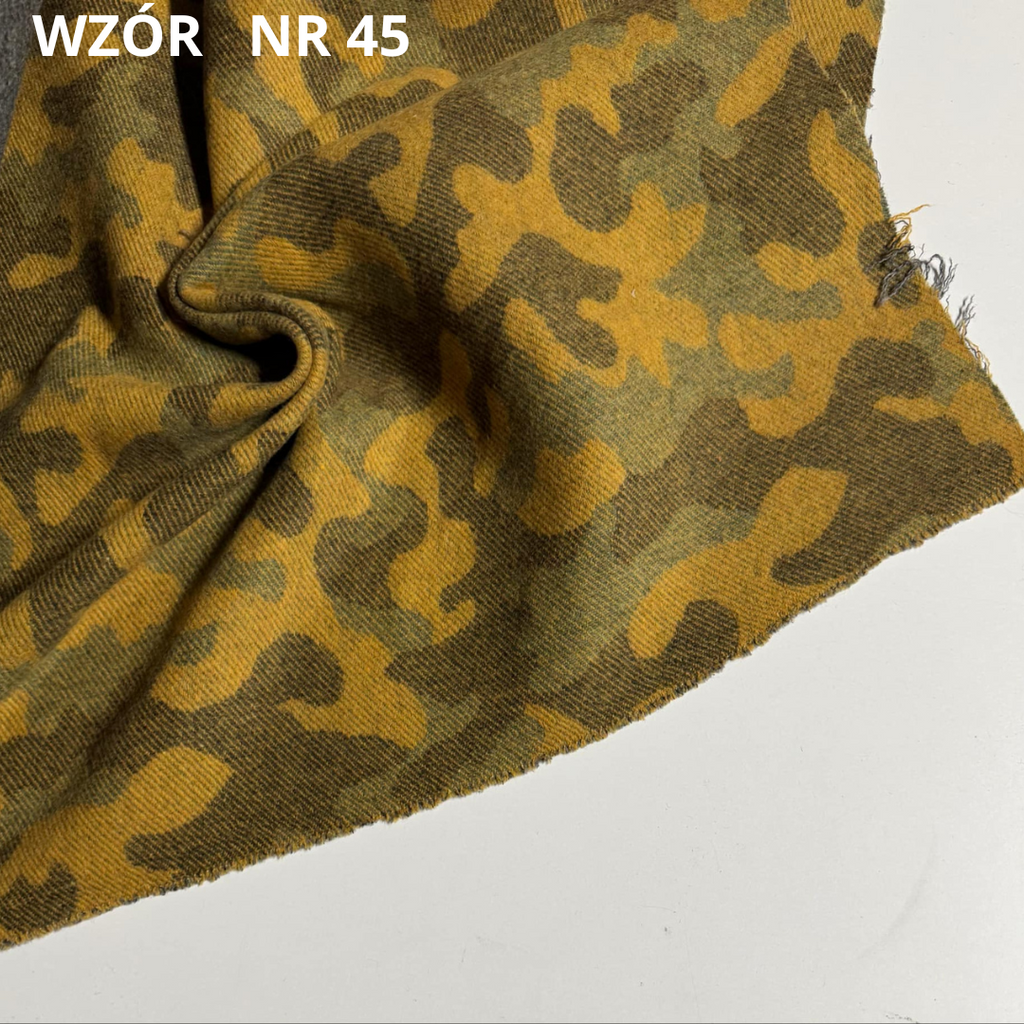Tkanina płaszczowa, moro, nr 45