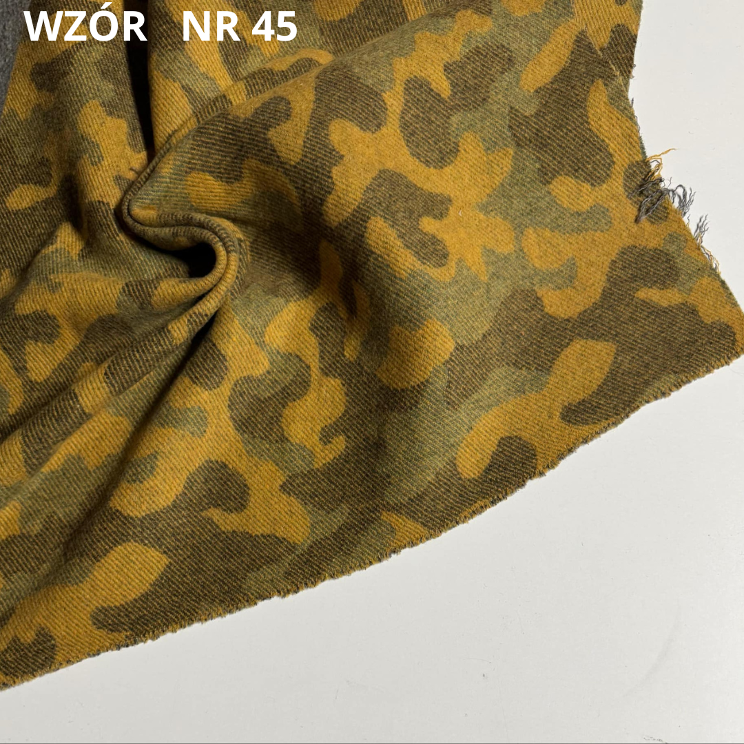 Tkanina płaszczowa, moro, nr 45