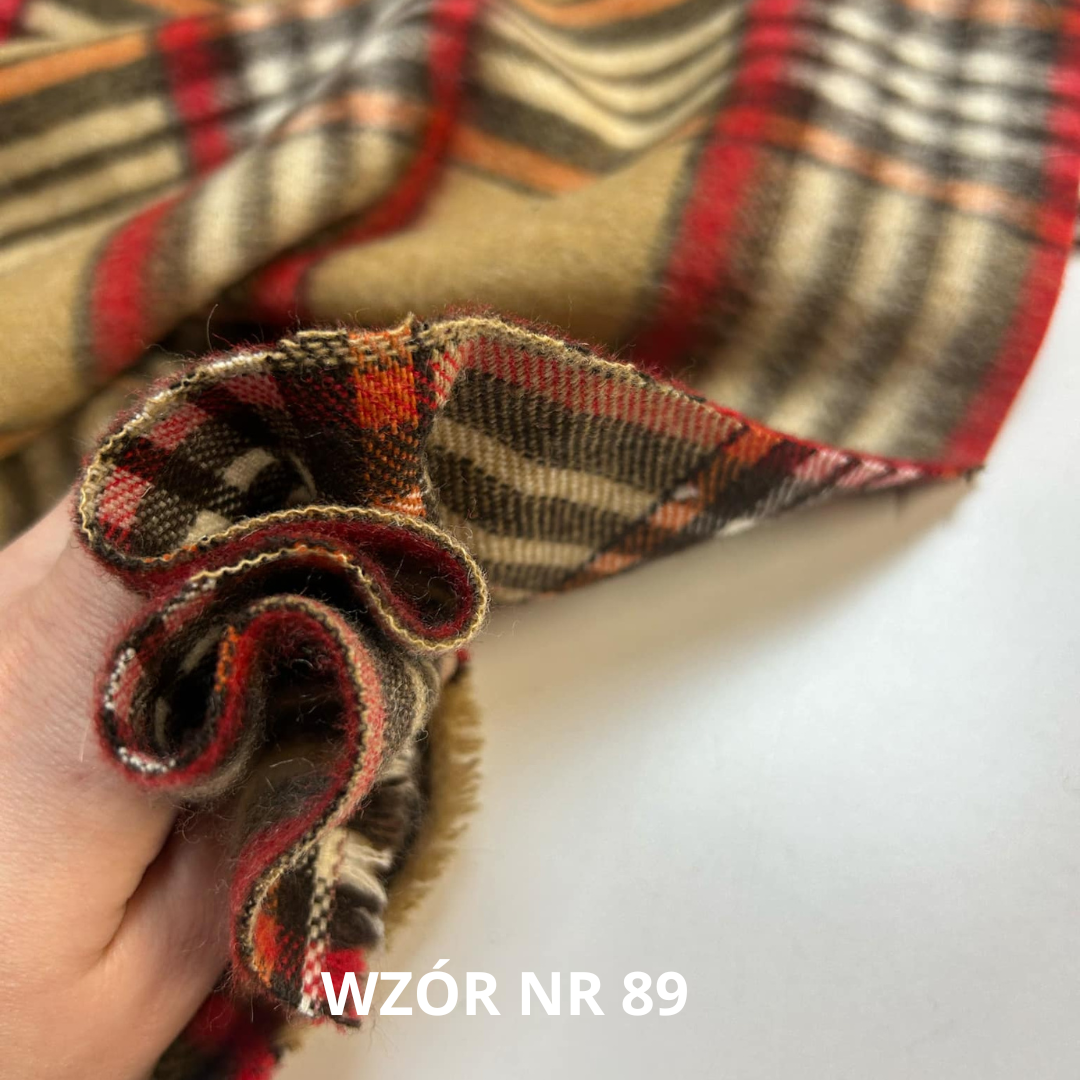 Tkanina w kratę, stroje historyczne, nr 89
