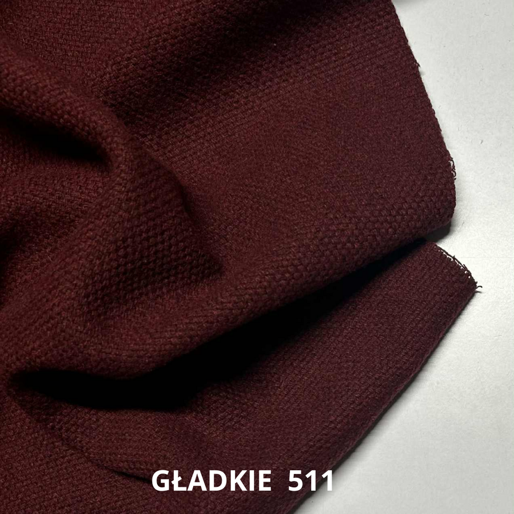 Tkanina wełniana, stroje historyczne, bordo, nr 511