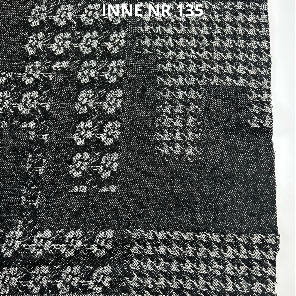Szaro czarna tkanina, nr 135