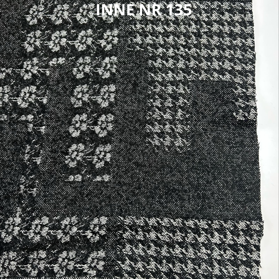 Szaro czarna tkanina, nr 135