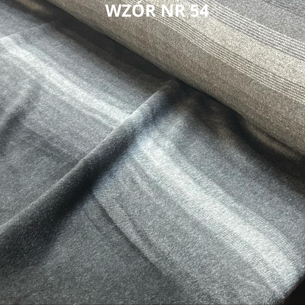 Tkanina w pasy, tkanina płaszczowa, nr 54