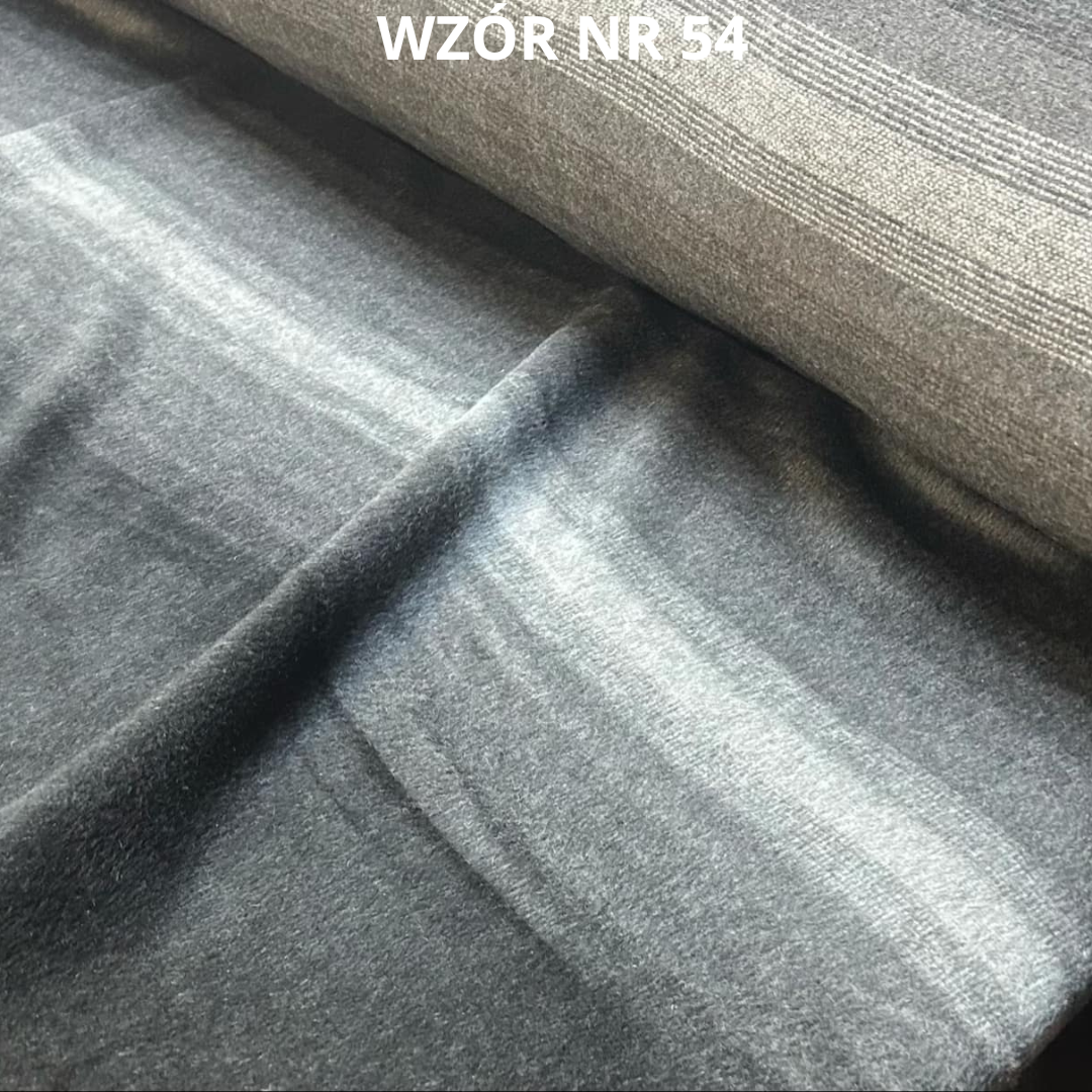 Tkanina w pasy, tkanina płaszczowa, nr 54