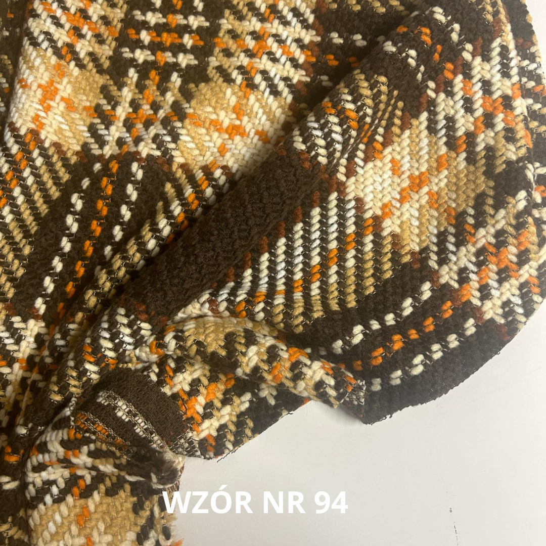 Tkanina w kratę, stroje historyczne, nr 94