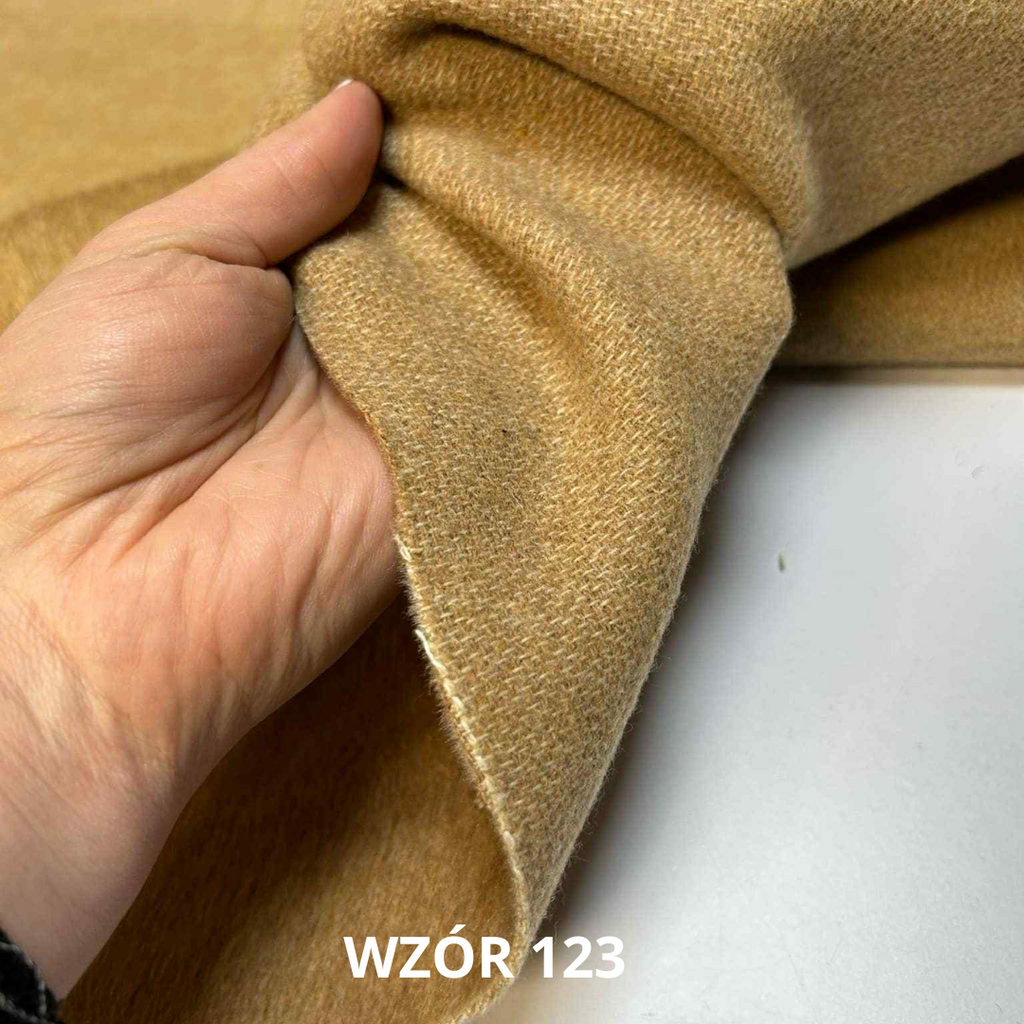 Tkanina płaszczowa z wełną, ombre, nr 123