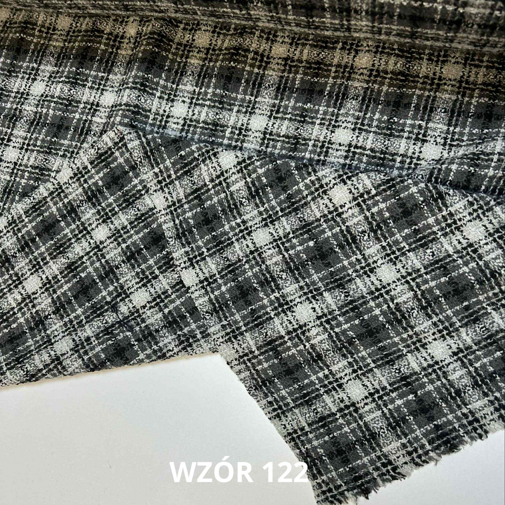 Tkanina w kratę, nr 122