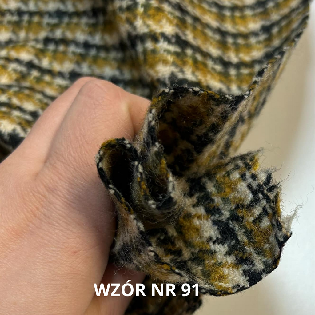 Tkanina w kratę, stroje historyczne, nr 91