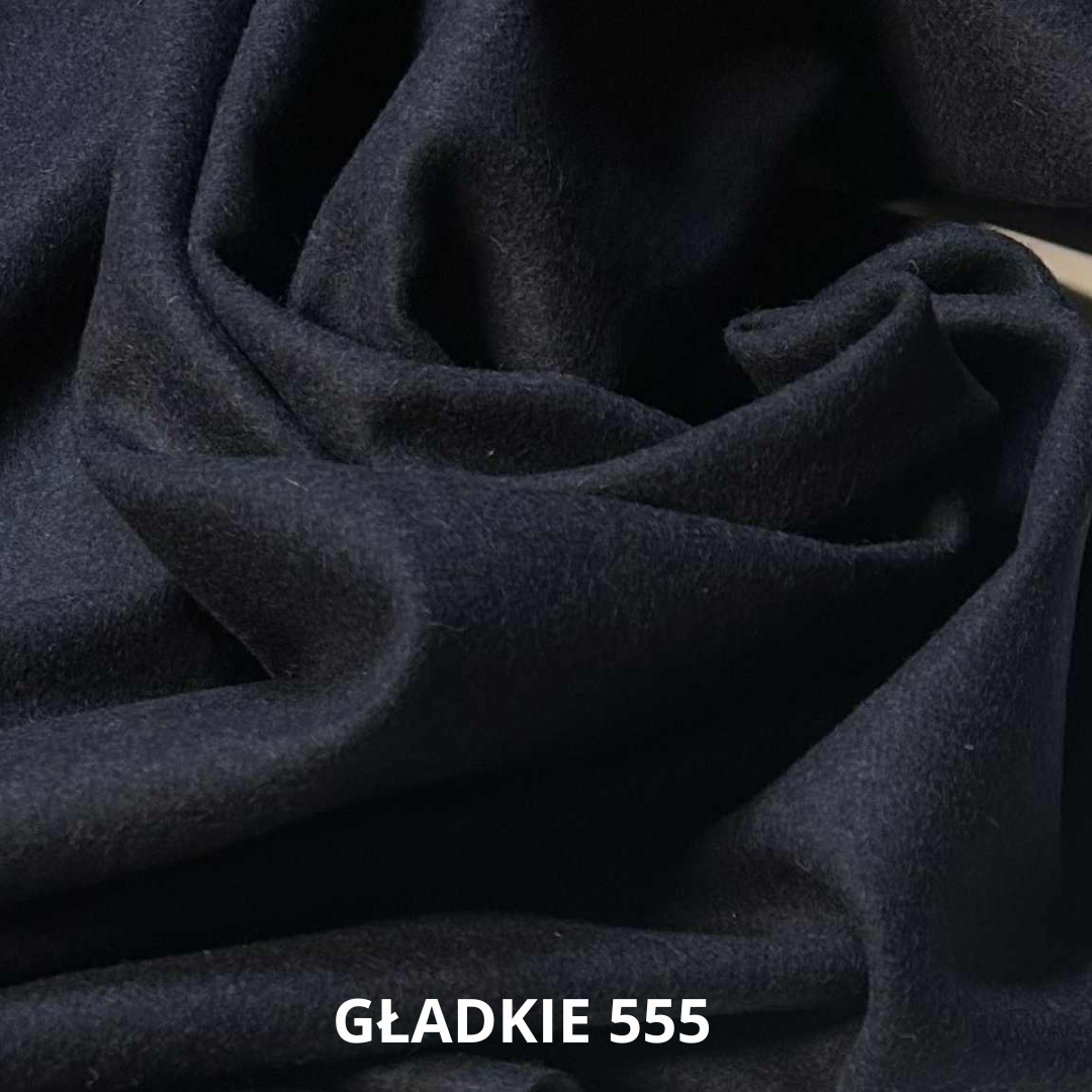 Granatowa wełna, sukno, stroje historyczne, nr 555