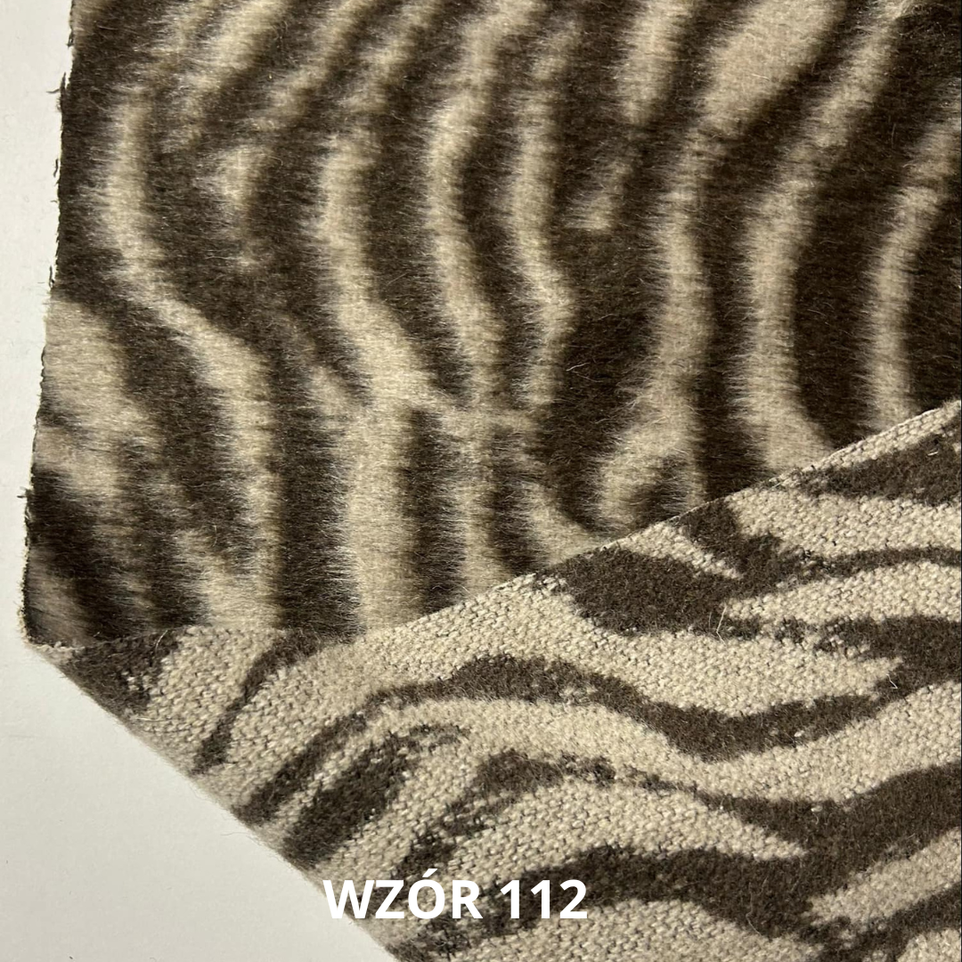 Tkanina, wzór zwierzęcy, nr 112