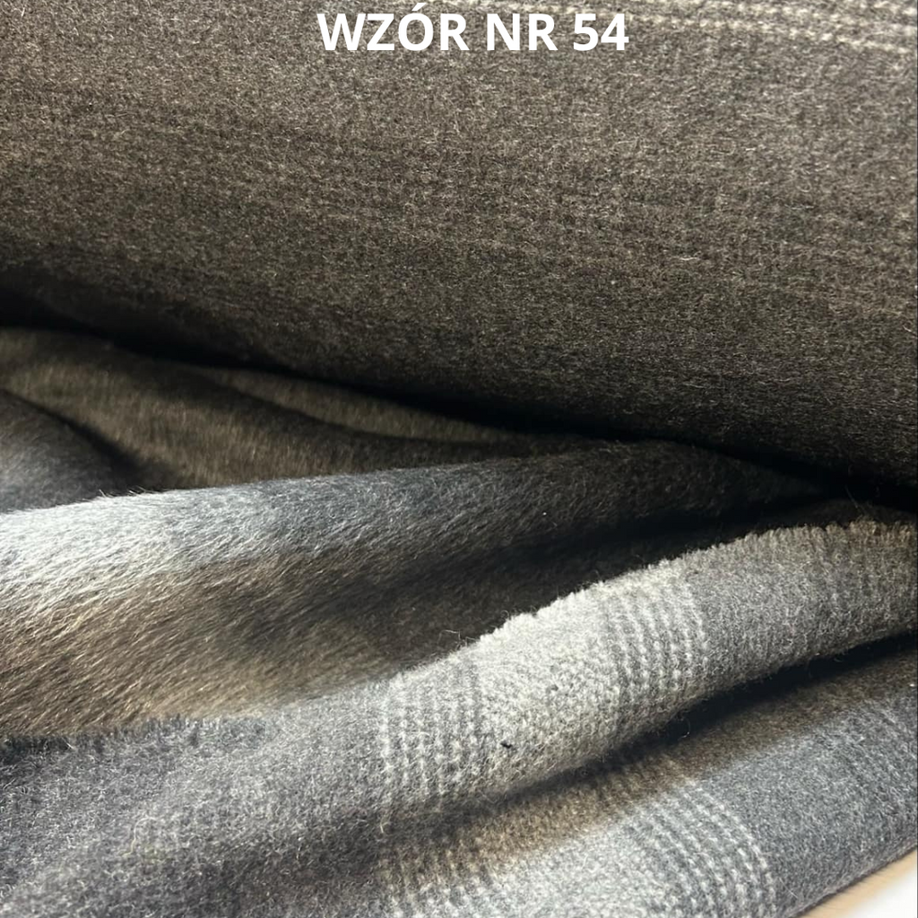Tkanina w pasy, tkanina płaszczowa, nr 54
