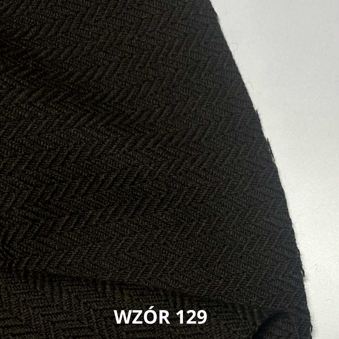 Tkanina wełniana, jodełka, stroje historyczne, nr 129