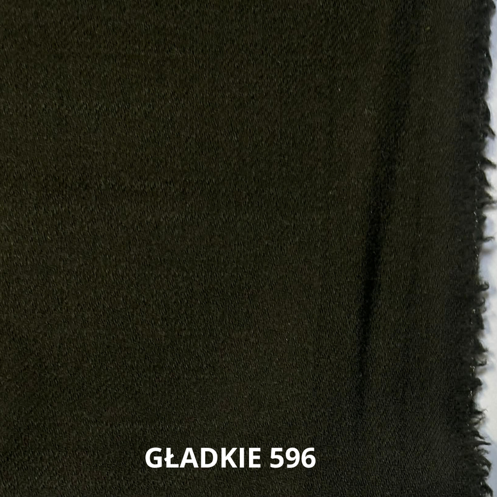 Tkanina wełniana, ciemna zieleń, nr 596