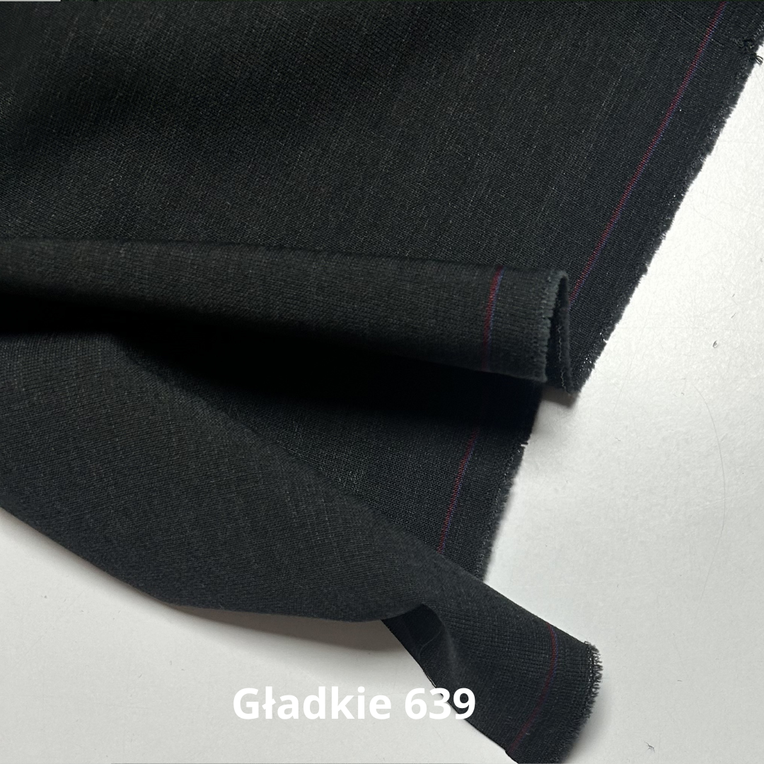 Gładkie nr 639, szara cienka wełna