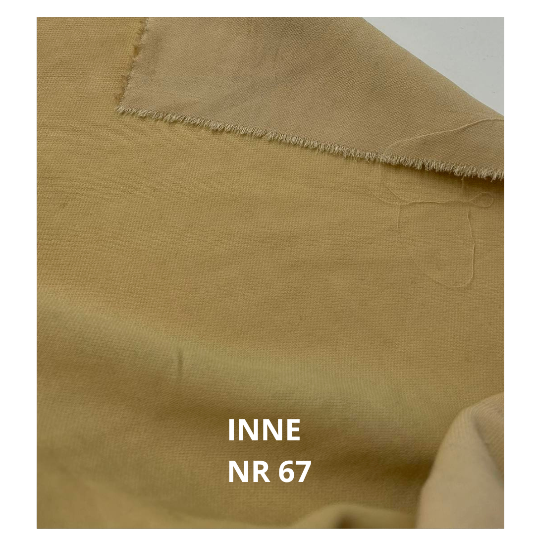 Żółta żorżeta ubraniowa nr 67