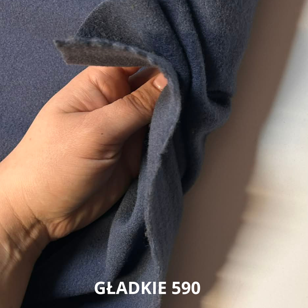 Tkanina wełniana, niebieska wełna płaszczowa, stroje historyczne nr 590