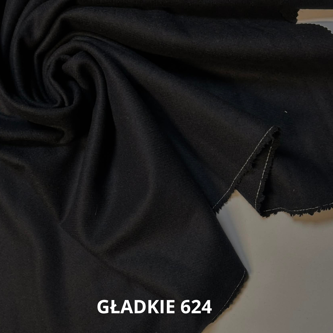 Tkanina wełniana, ciemny granat, stroje historyczne nr 624