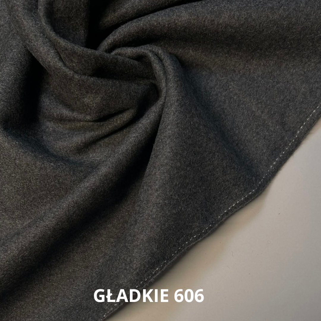 Tkanina wełniana, szare sukno, melanż, 75% wo, stroje historyczne, nr 606