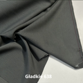 Gładkie 638, szara wełna ubraniowa