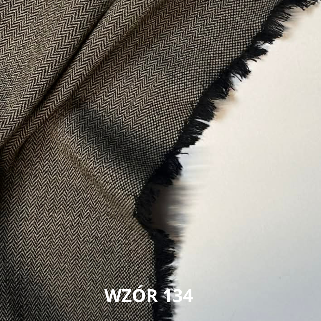Tkanina ubraniowa, jodełka nr 134