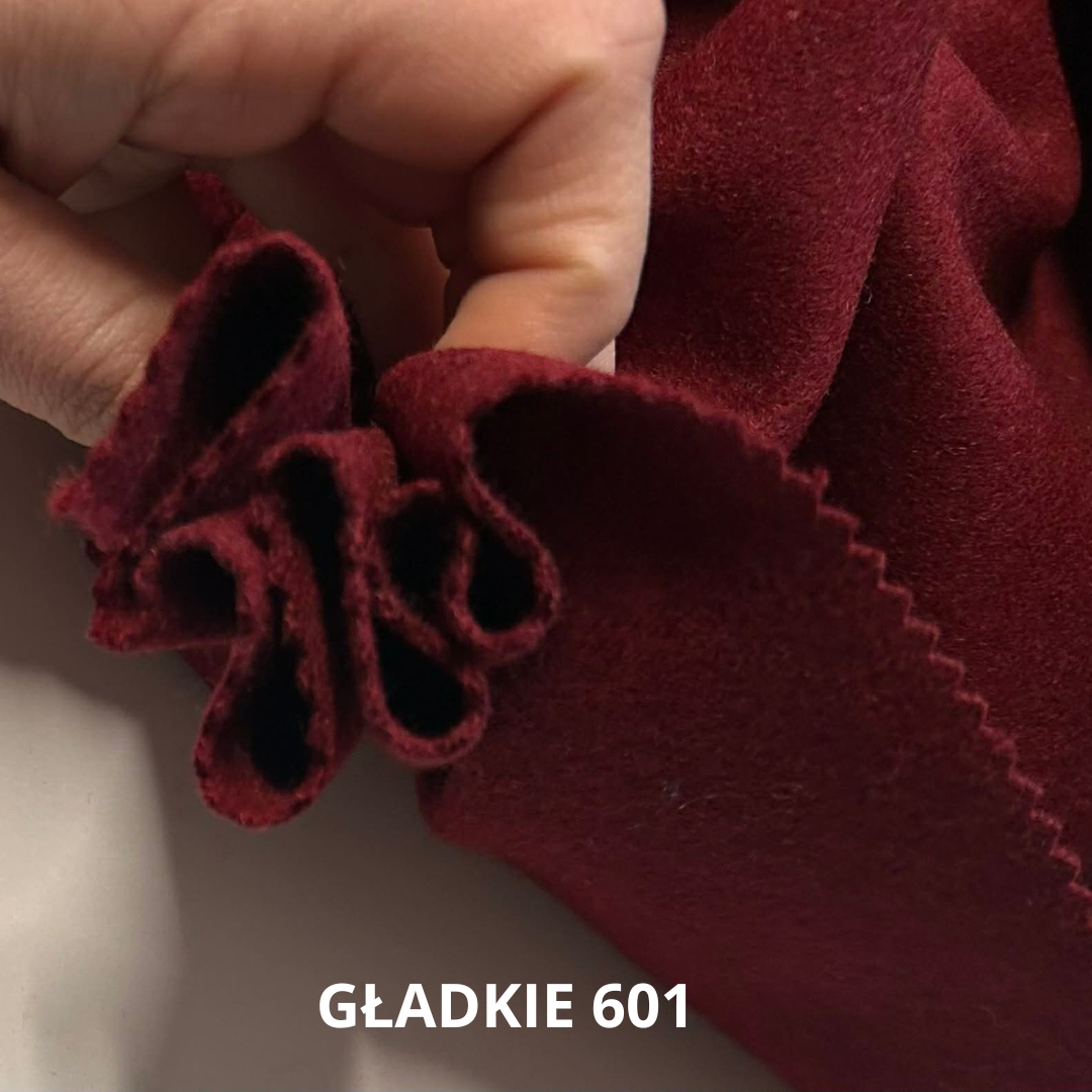 Tkanina wełniana, wełna ubraniowa, bordo, stroje historyczne, 80%WV, nr 601
