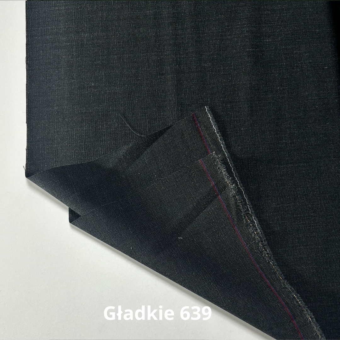 Gładkie nr 639, szara cienka wełna