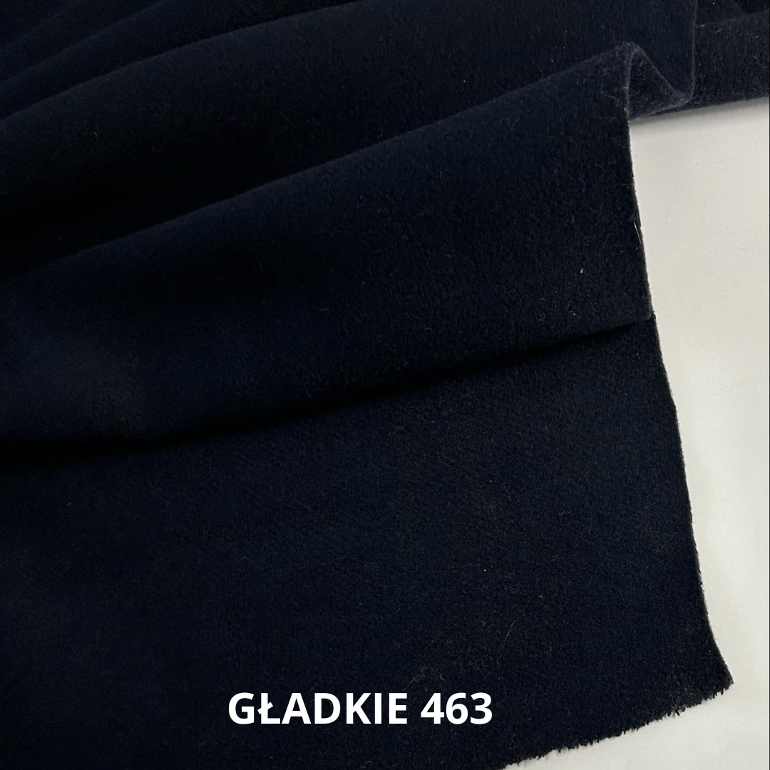 Granatowa tkanina płaszczowa, 60% wełny, stroje historyczne, nr 463