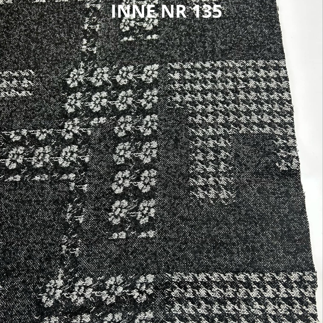 Szaro czarna tkanina, nr 135