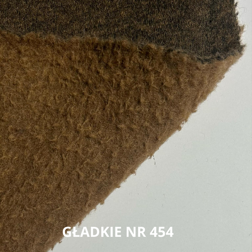 Dzianina wełniana, baranek, meszek, 55% wełny, nr 454